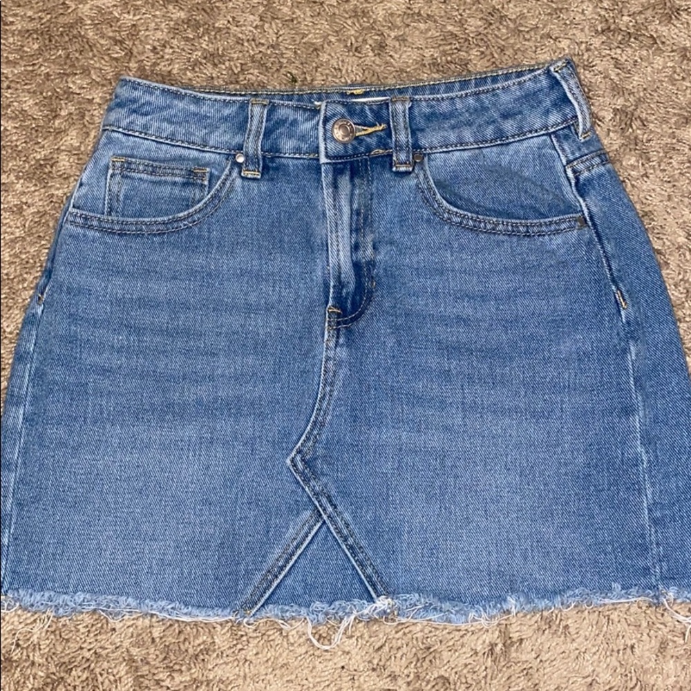 Denim skirt